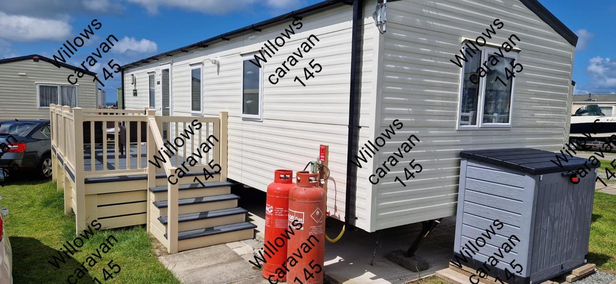 Willows Caravan 145 Llanddwywe Kültér fotó