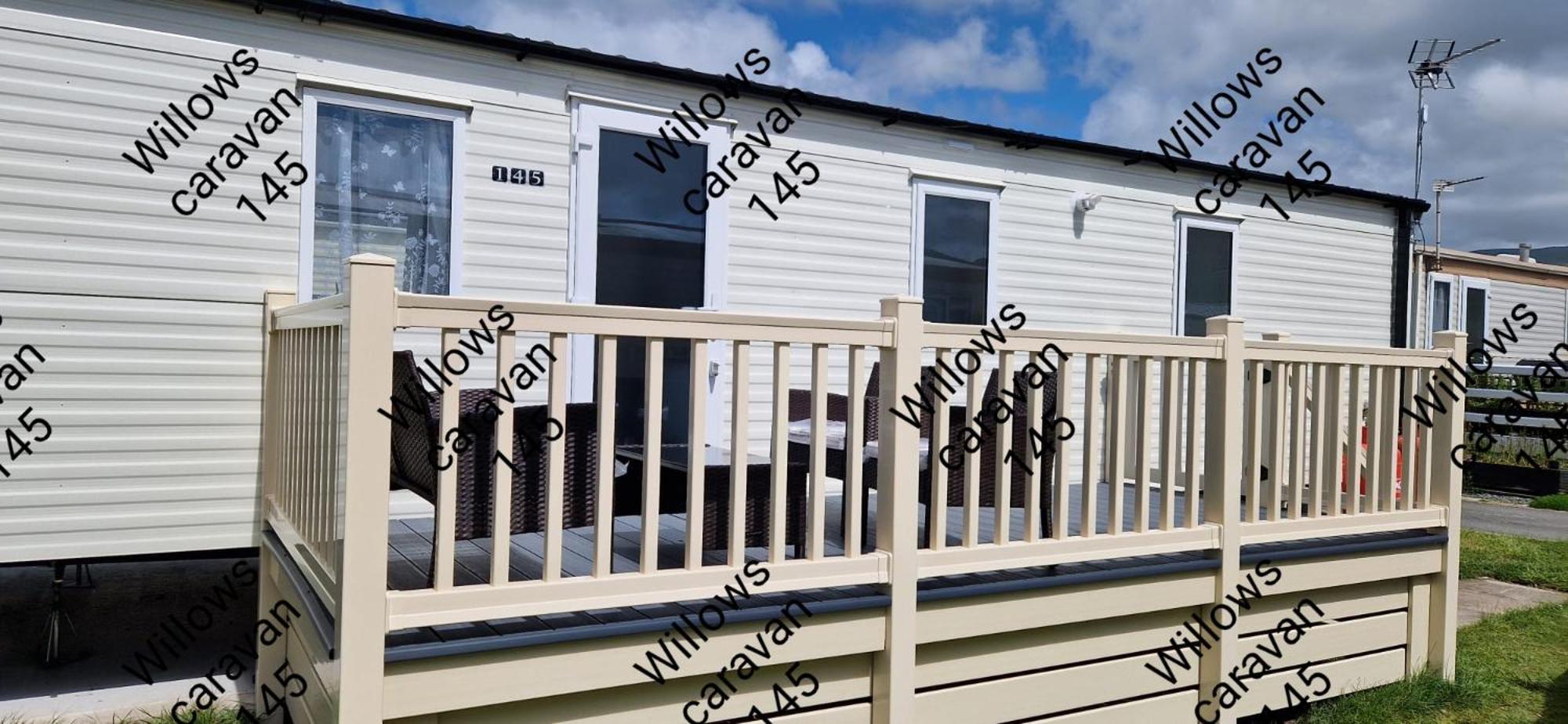Willows Caravan 145 Llanddwywe Kültér fotó